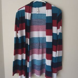 pink owl cardigan size small❄